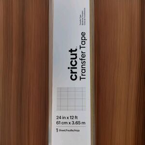 Cricut Transfer Tape with Gridlines, 12 inch x 24 feet, Vinyl Crafting NIB